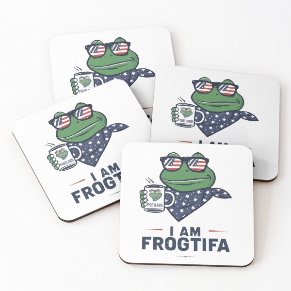 Item preview, I Am Frogtifa Portland Frog Meme Vibes designed and sold by ArtPrestigeShop.