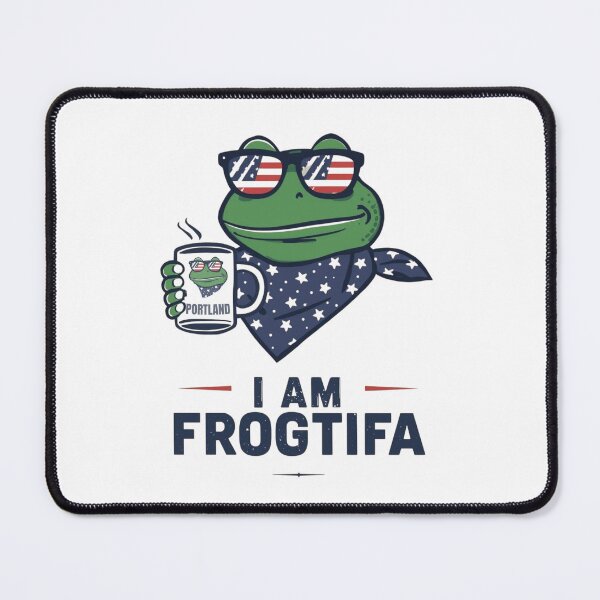 Item preview, I Am Frogtifa Portland Frog Meme Vibes designed and sold by ArtPrestigeShop.