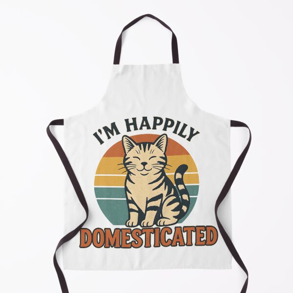 Item preview, domestiCATed – Retro Vintage Cat Lover Shirt designed and sold by SVALANART.