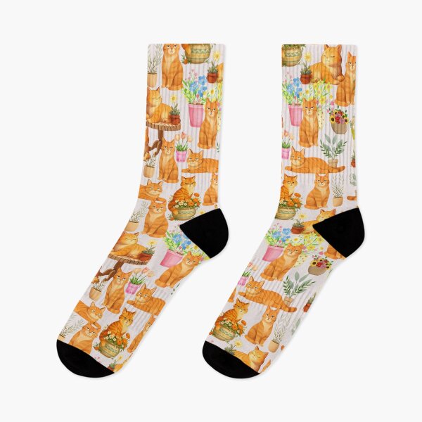 Item preview, Modern Orange Tabby — Calm Chaos Cat Collection malva designed and sold by catastrocat.