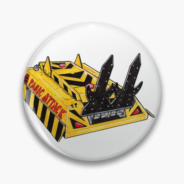 Item preview, Robot Wars - Panic Attack 3 Illustration designed and sold by Caleb-Robot-Art.