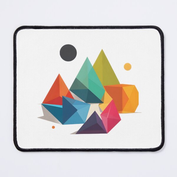 Item preview, Polygonal Platonic Geometry | Abstract and Minimalist 3D Design designed and sold by PonmeOtraShop.