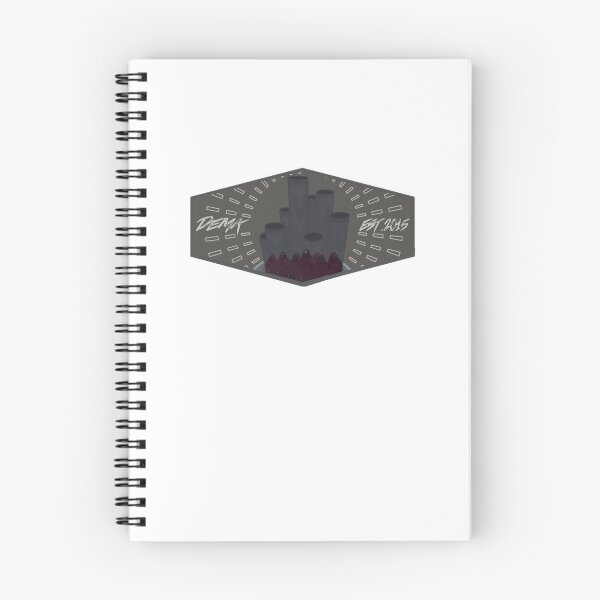 Item preview, Concrete city visitors sticker (light letters) designed and sold by Mysterious Goose .