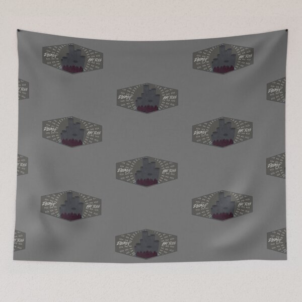 Item preview, Concrete city visitors sticker (light letters) designed and sold by Mysterious Goose .