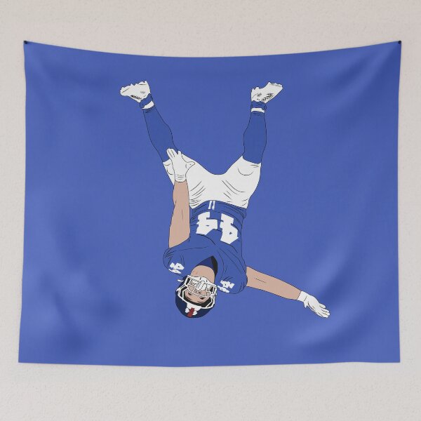 Item preview, Cam Skattebo Upside Down Flip TD Celebration Minimalist designed and sold by Hevding.