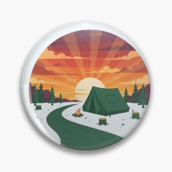 Item preview, Starlit Haven: A Cozy Campsite in Nature’s Heart designed and sold by annenambiro.
