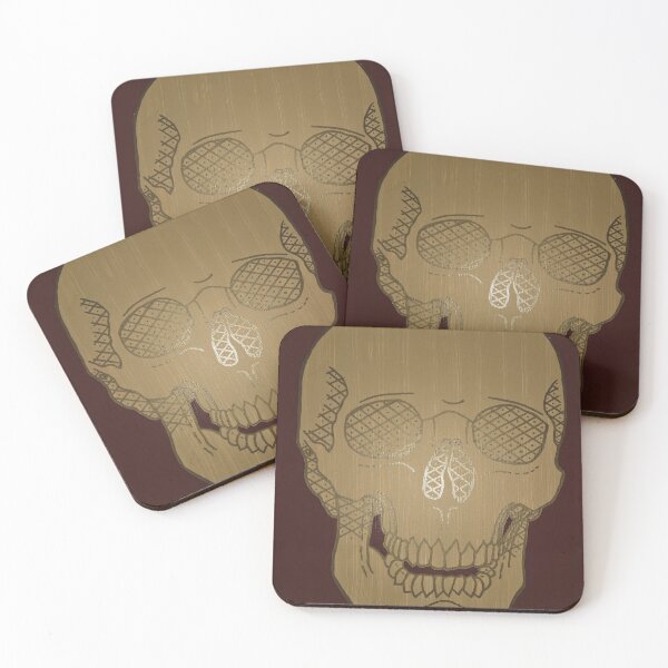 Item preview, Golden skull 2025 front profile designed and sold by Wizard-of-Ogden.
