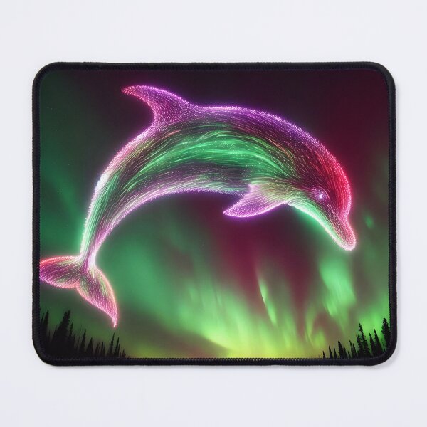 Item preview, Northern Lights Dolphin, Ai Generated Art designed and sold by ACC .