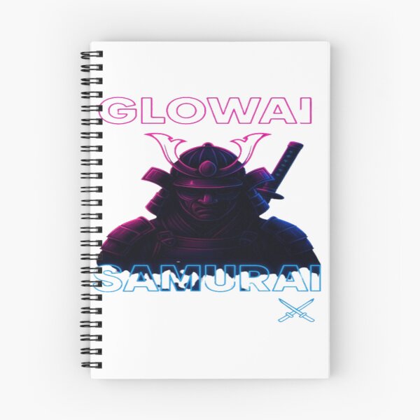 Item preview, GlowAI Samurai – Neon Cyber Warrior Art designed and sold by GlowAIDesigns.