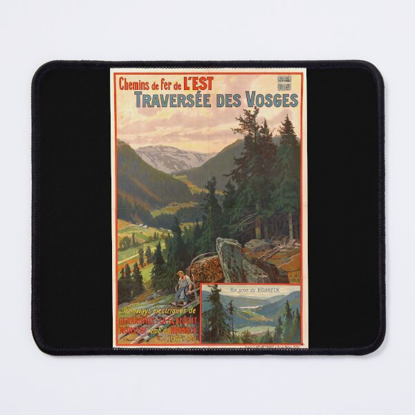 Item preview, Vintage Vosges Travel Poster | Chemins de fer de l'Est Scenic Rail | Early 20th Century Art | Eastern Railways Tourism France designed and sold by artofuniverse.