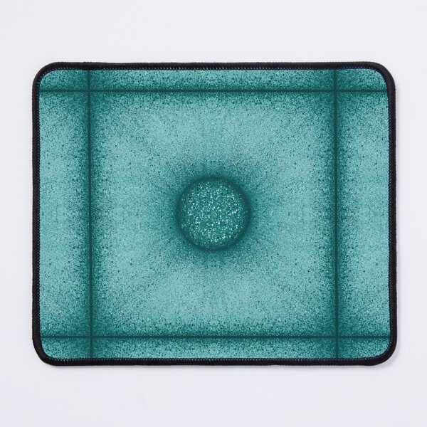 Item preview, Pattern of "Poof" tile in the turquoise color designed and sold by Cherevan.