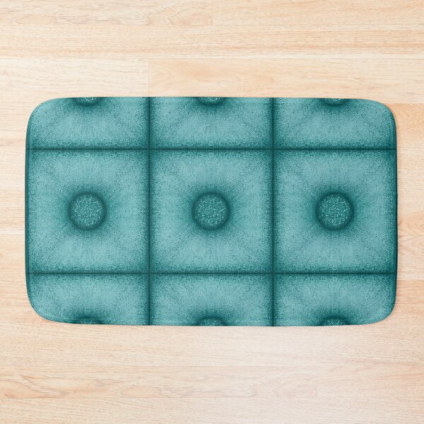 Item preview, Pattern of "Poof" tile in the turquoise color designed and sold by Cherevan.