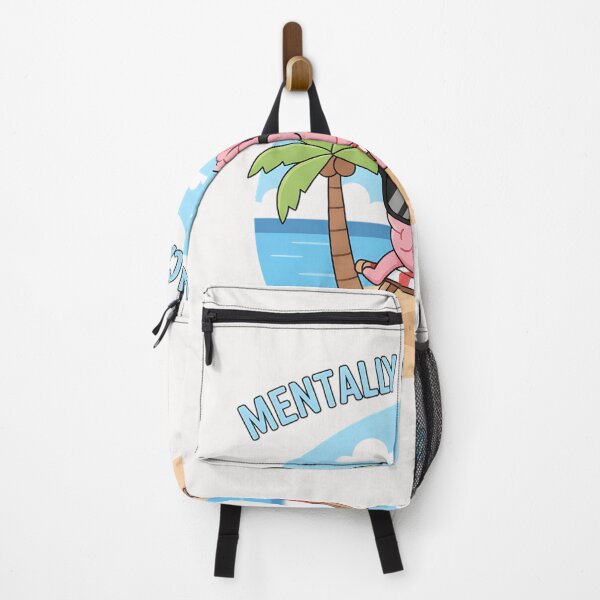 Item preview, Mentally On Vacation – Funny Office Humor Shirt designed and sold by MofazStyle.