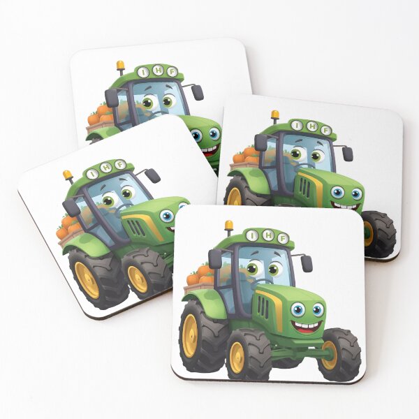 Item preview, Tractor with pumpkins designed and sold by SimonsDesignArt.