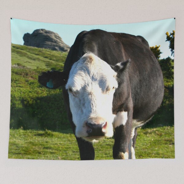 Item preview, cow on dartmoor designed and sold by artsmeow.