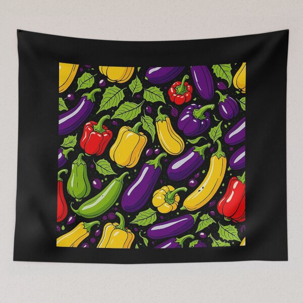 Item preview, Pop Art Mediterranean vegetables #3 designed and sold by Helios Be. Lavsh.