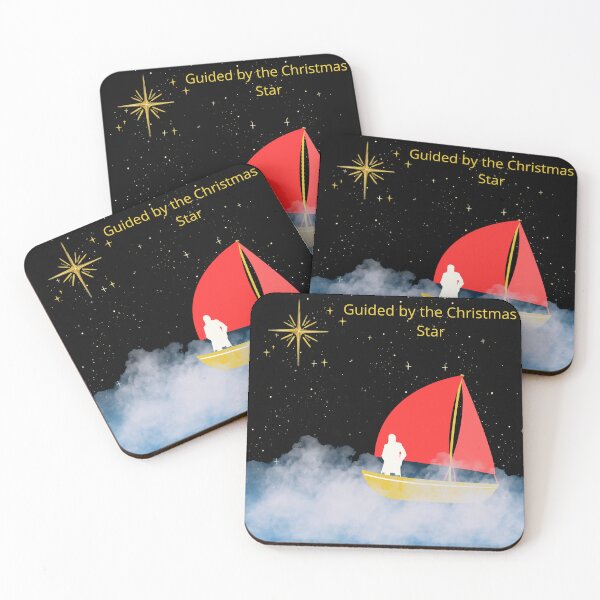 Item preview, guided by the christmas star - christmas sailing designed and sold by ShellyCraft.