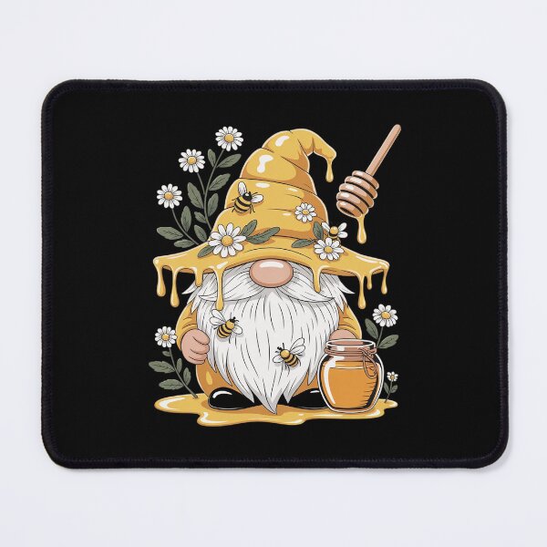 Item preview, Bees Gnomes Flower Funny Hippie Cute designed and sold by DrewLeuschke.