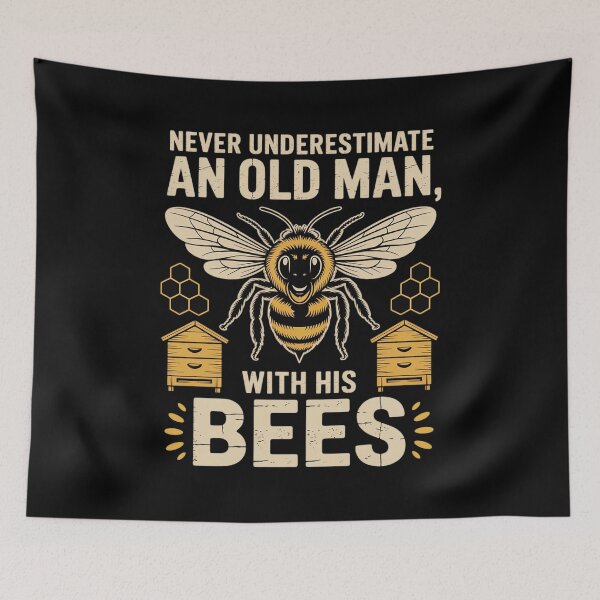 Item preview, Bees Keeper Funny Beekeeping Joke designed and sold by MinaReinger.