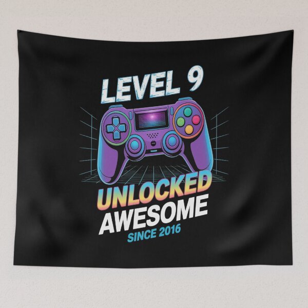 Item preview, 9th Birthday Boy Level 9 Gamer 9 Year Video Game Party designed and sold by marcusry.
