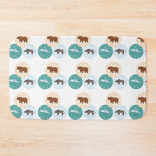 Item preview, Great Combination of Animal Filled Polka Dots designed and sold by Fabrifrank.