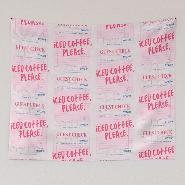 Item preview, Iced Coffee Guest Check designed and sold by Al Pal Art Co..