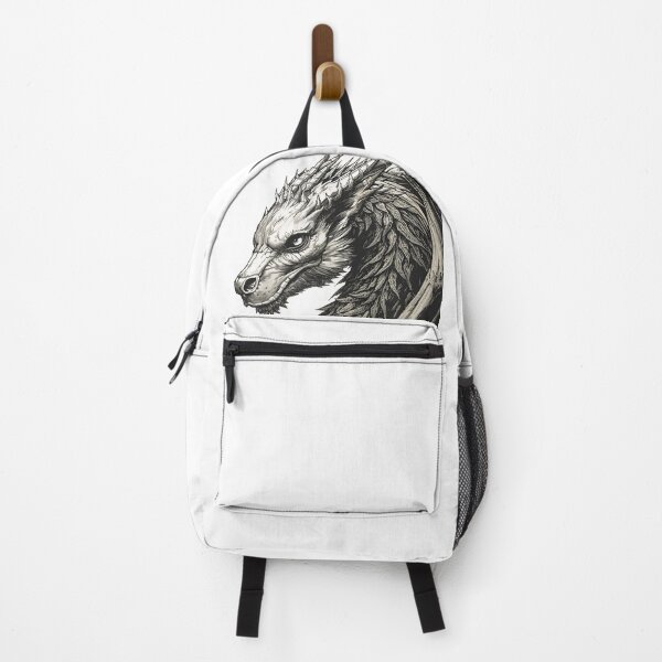 Item preview, Noble Portrait of an Elderly Dragon | Detailed Engraving-Style Illustration designed and sold by PonmeOtraShop.