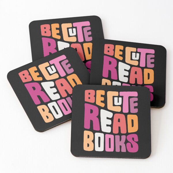 Item preview, be cute read sapphic books designed and sold by DesignsByAND.