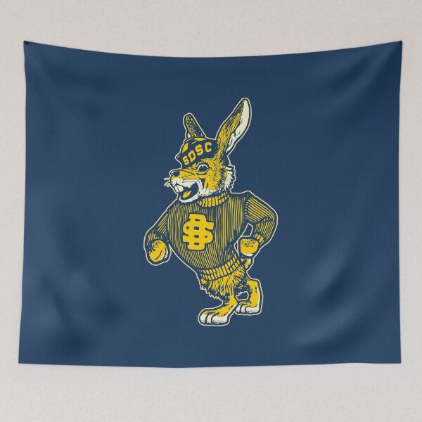 Item preview, Throwback Style Walking Hare Mascot 2 designed and sold by VintageVarsity5.