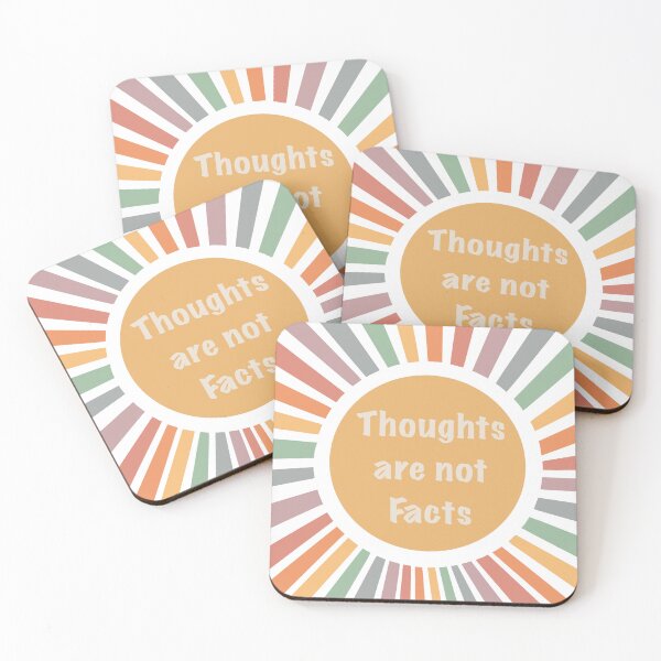 Item preview, Thoughts are not facts designed and sold by katelynroseart1.