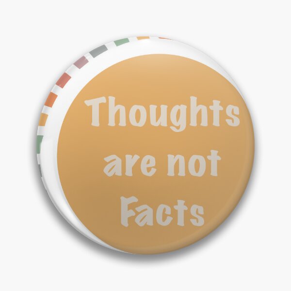 Item preview, Thoughts are not facts designed and sold by katelynroseart1.