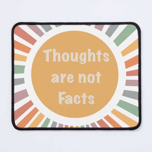 Item preview, Thoughts are not facts designed and sold by katelynroseart1.