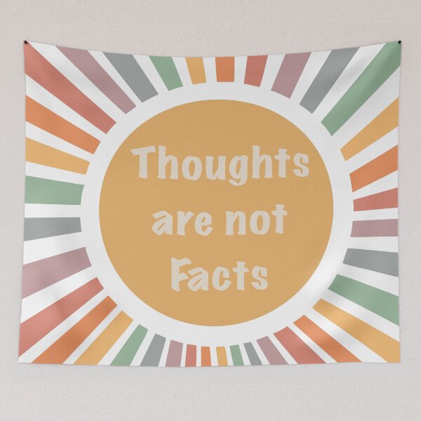 Item preview, Thoughts are not facts designed and sold by katelynroseart1.