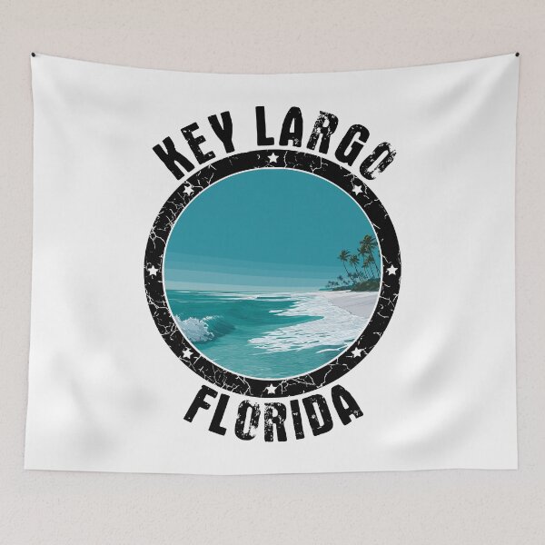 Item preview, Key Largo - Florida (with Black Lettering) designed and sold by VelvetRoom.