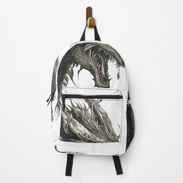 Item preview, Dark Fantasy Roaring Dragon | Epic Beast Portrait in Print designed and sold by PonmeOtraShop.