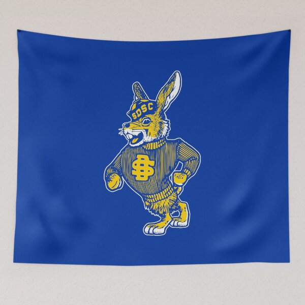 Item preview, Throwback Style Walking Hare Mascot 3 designed and sold by VintageVarsity5.