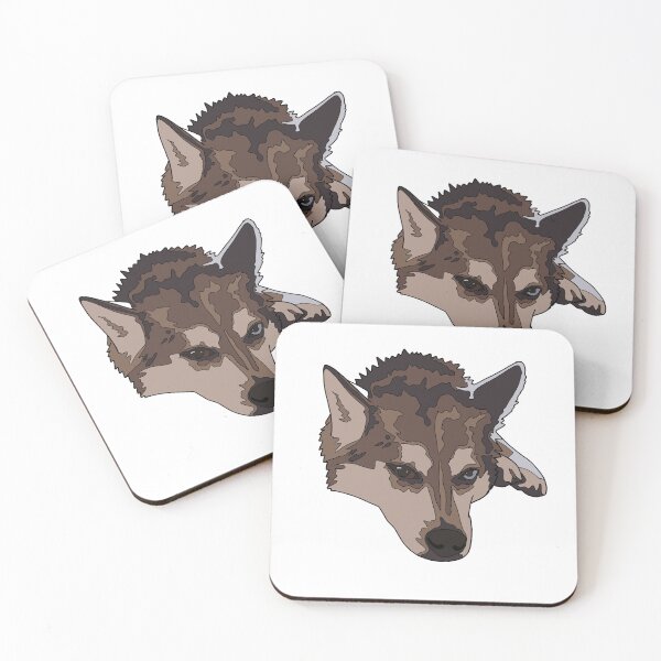 Item preview, Husky Australian shepherd mix, ausky  designed and sold by LeahcarsArt.