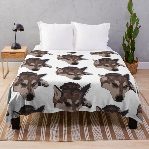 Item preview, Husky Australian shepherd mix, ausky designed and sold by LeahcarsArt.
