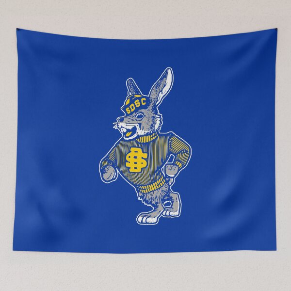Item preview, Throwback Style Walking Hare Mascot 4 designed and sold by VintageVarsity5.