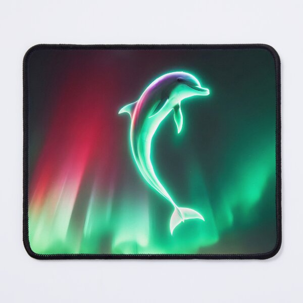 Item preview, Northern Lights Dolphin, Ai Generated Art designed and sold by ACC .