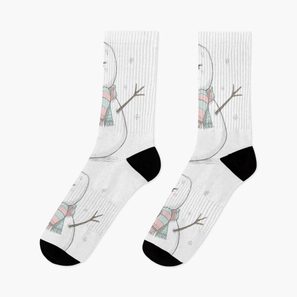 Item preview, Sad Snowman – Relatable Pastel Christmas Mood Illustration designed and sold by jelonkaa.