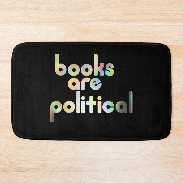Item preview, books are political | holographic designed and sold by DesignsByAND.