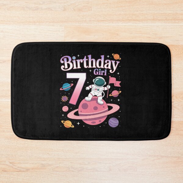 Item preview, 7 Years Old Astronaut Space Galaxy designed and sold by HaileyRobel.