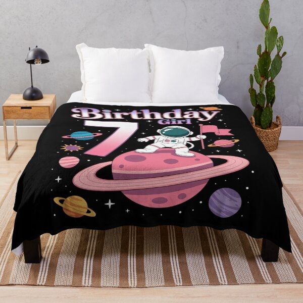 Item preview, 7 Years Old Astronaut Space Galaxy designed and sold by HaileyRobel.