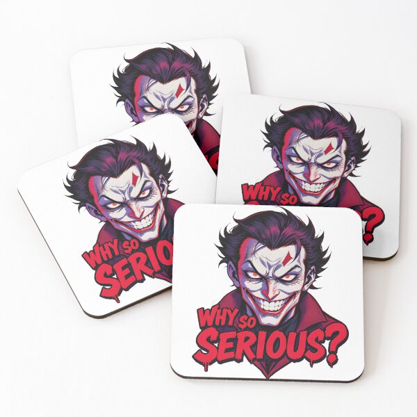 Item preview, Why So Serious – Anime Chaos Edition designed and sold by Artomera.