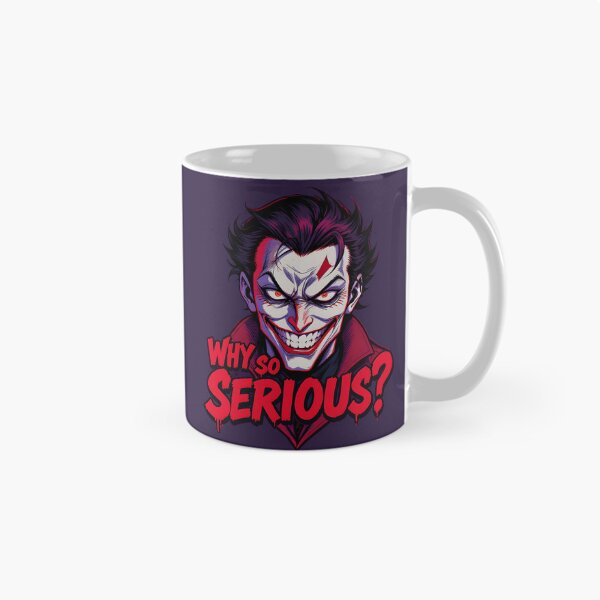Item preview, Why So Serious – Anime Chaos Edition designed and sold by Artomera.