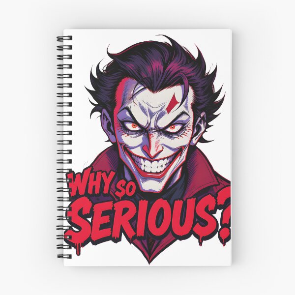 Item preview, Why So Serious – Anime Chaos Edition designed and sold by Artomera.