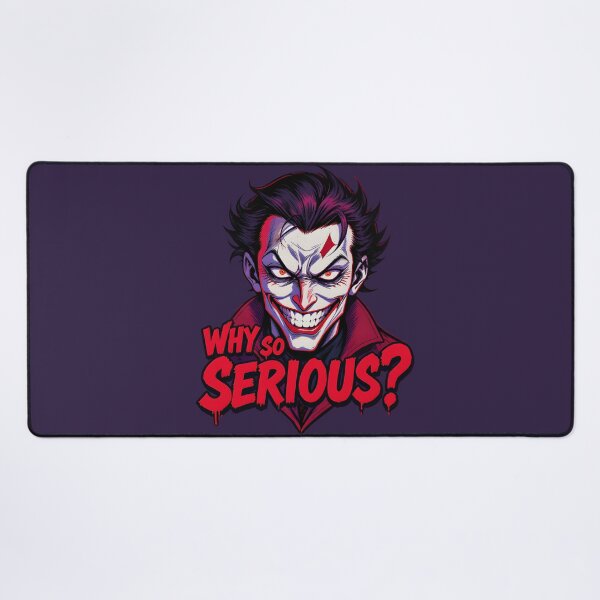 Item preview, Why So Serious – Anime Chaos Edition designed and sold by Artomera.