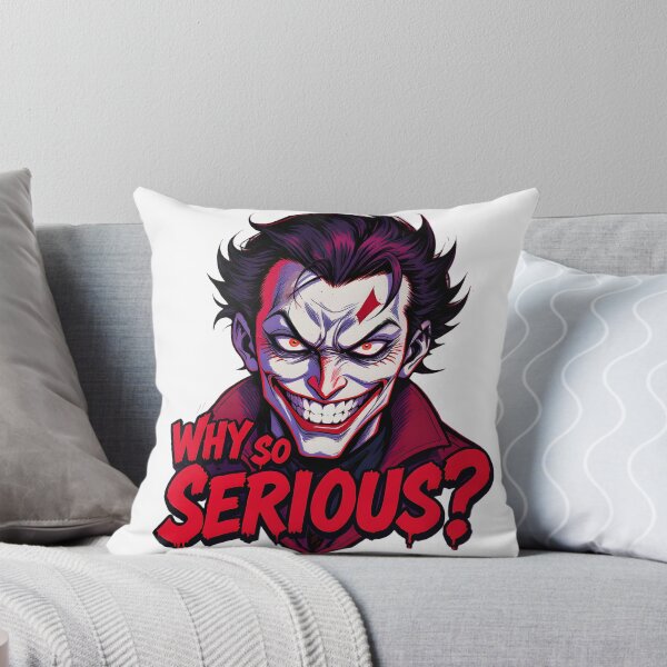Item preview, Why So Serious – Anime Chaos Edition designed and sold by Artomera.