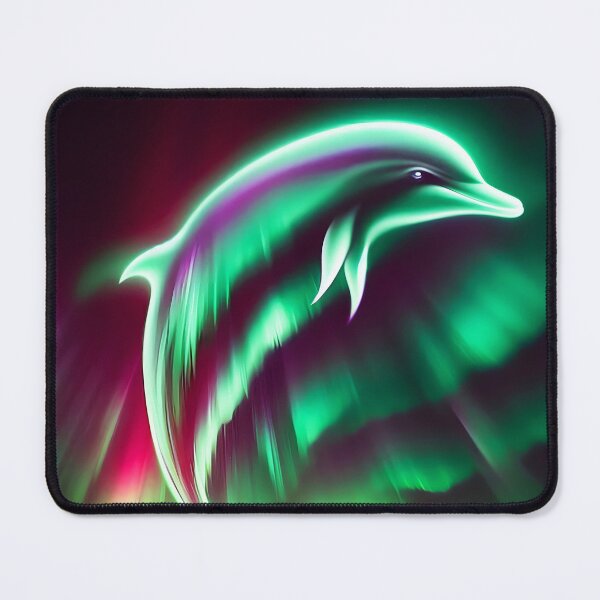 Item preview, Northern Lights Dolphin, Ai Generated Art designed and sold by ACC .